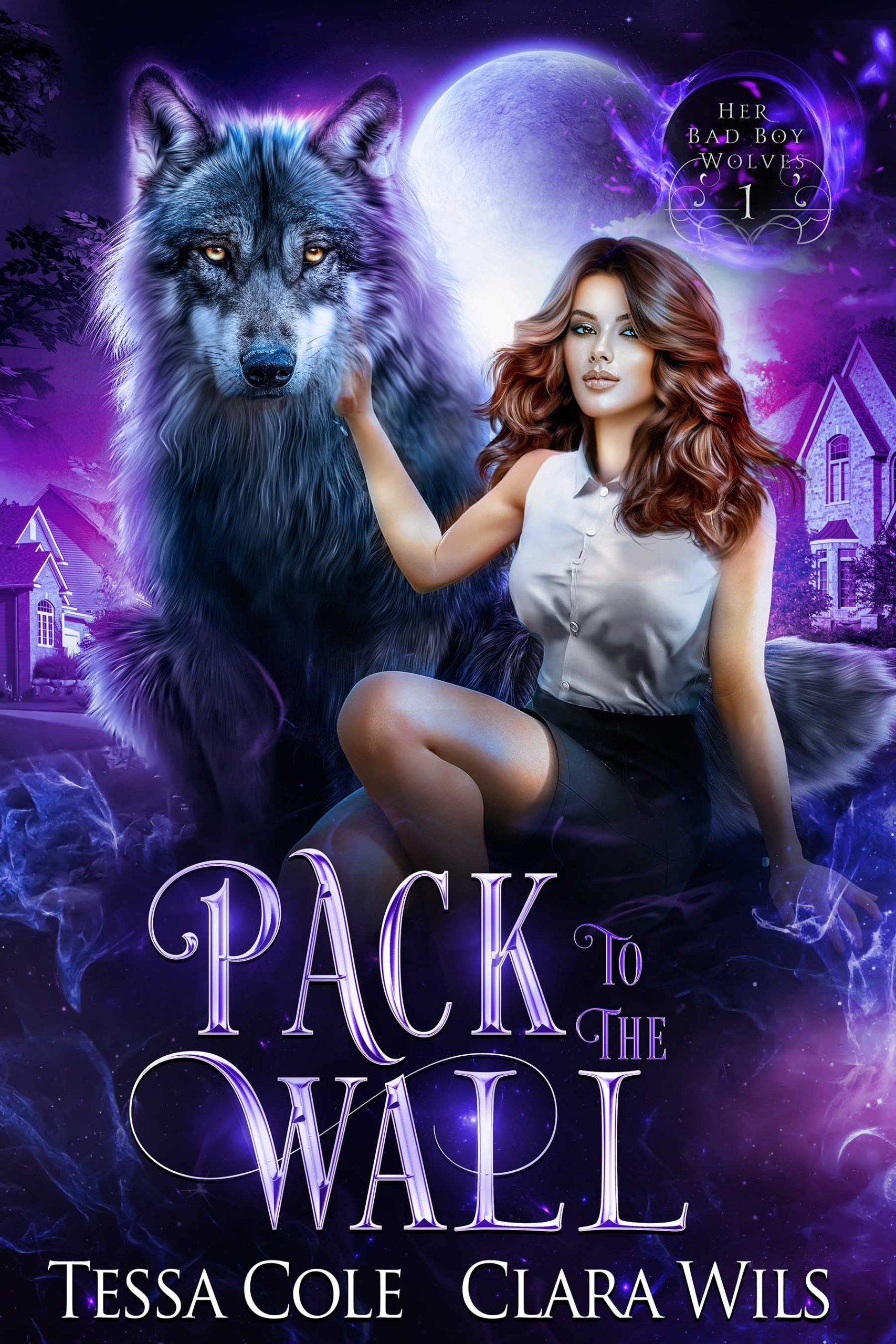 Wolf Devoted, a reverse harem paranormal romance and the sixth book in the Ensnared by the Pack series by Tessa Cole